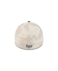 New Era Men's Light Beige/Olive Tampa Bay Rays 2025 Armed Forces Day 39THIRTY Flex Hat