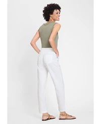 Olsen Women's Lisa Fit Straight Drawstring Pant