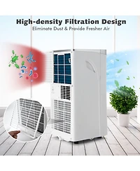 10000 Btu 3-in-1 Portable Air Conditioner with Remote Control