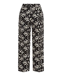 Olsen Women's Anna Fit Ornamental Cropped Pant