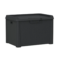 Patio Storage Box Anthracite 33 gal Pp