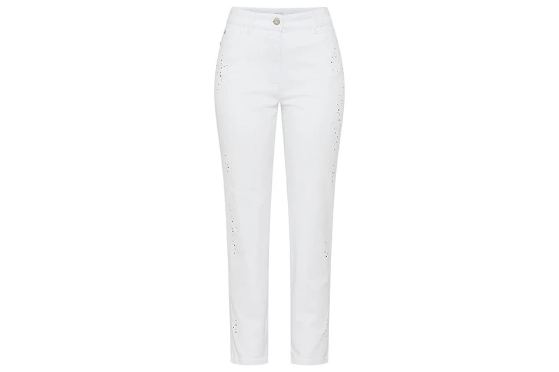 Olsen Women's Lisa Fit Straight Embellished Jean
