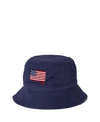 Polo Ralph Lauren Big Boys Flag Twill Bucket Hat