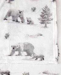 Linery & Co. Ultra-Soft Printed Velvet Plush Sheet Set
