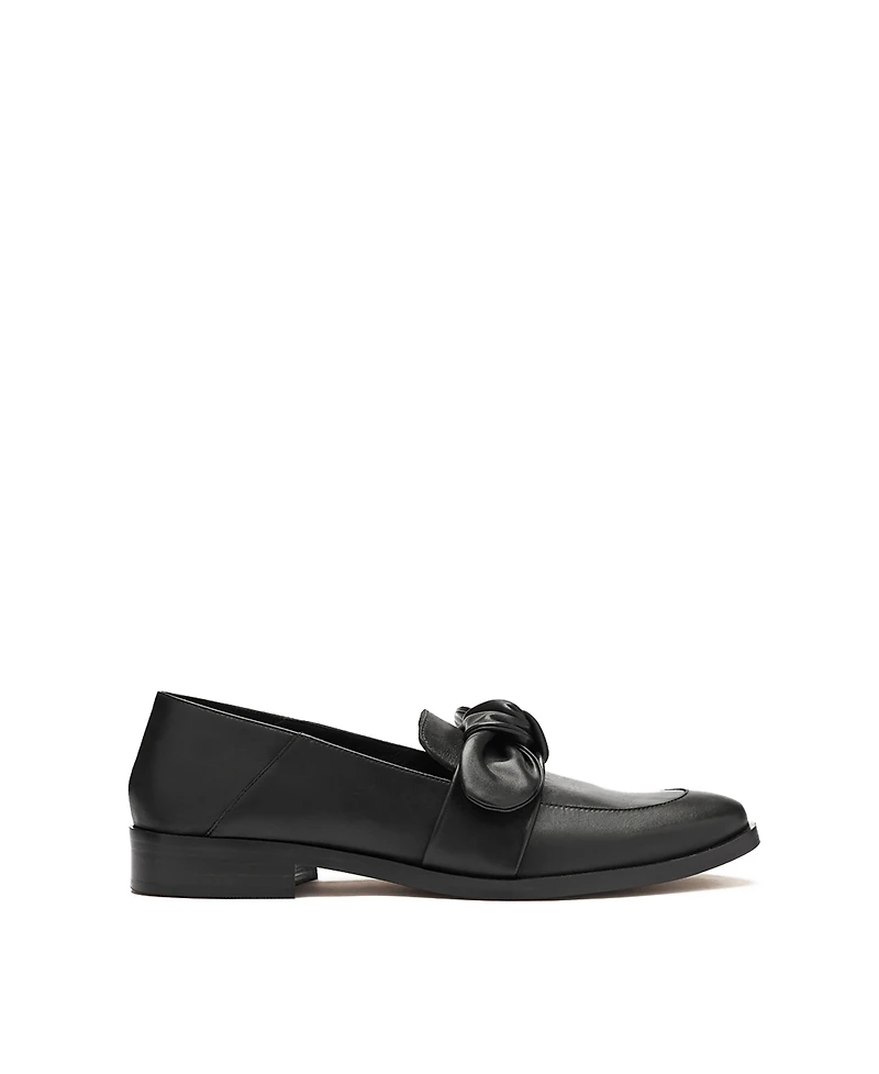 Maguire Shoes Valencia Bow Leather Loafer