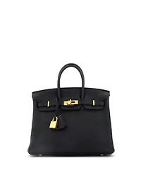 Pre-Owned Hermes Birkin Handbag Togo with Gold Hardware