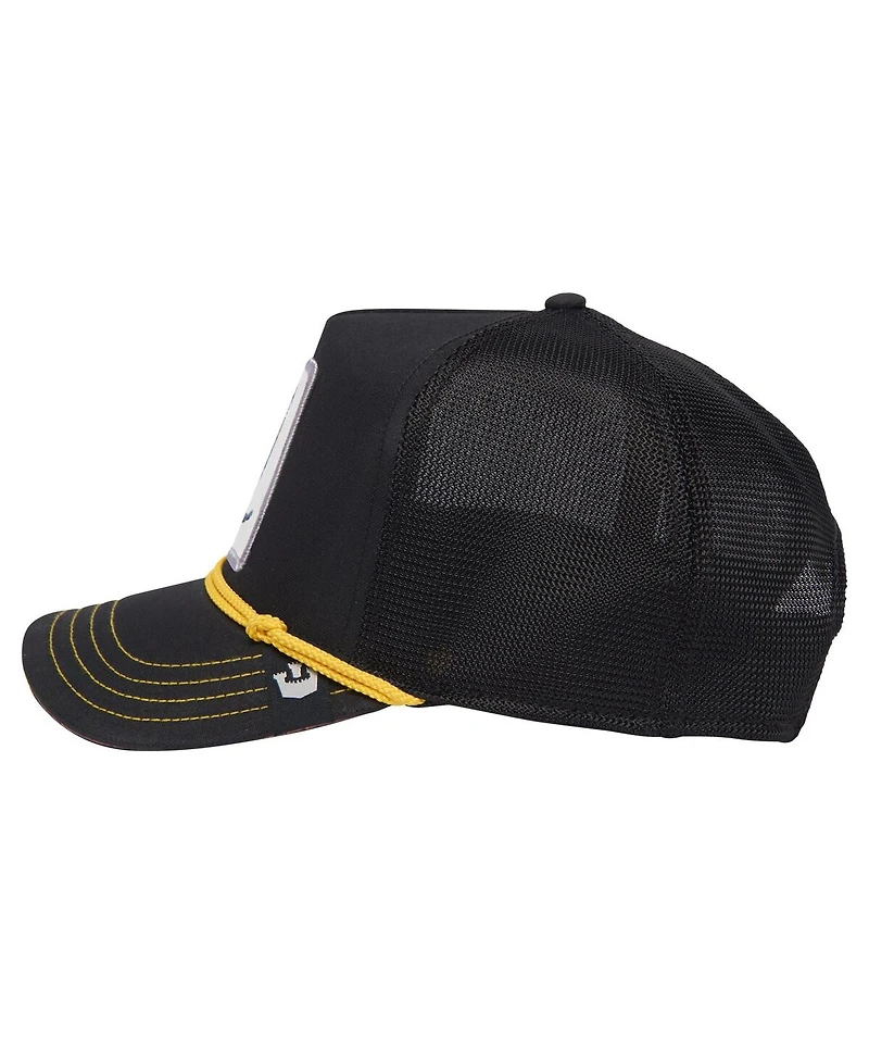 Goorin Bros. Men's Black Seal of Approval Trucker Adjustable Hat