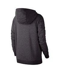 Women's Nike Charcoal Duke Blue Devils Essential Funnel Neck Raglan Pullover Hoodie