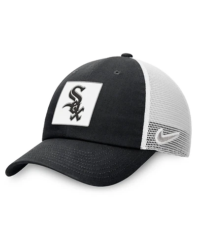 Nike Men's Black Chicago White Sox Rise Adjustable Trucker Hat