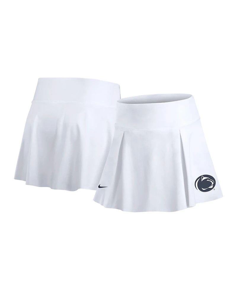 Nike Women's White Penn State Nittany Lions Club Tennis Skirt with Shorts