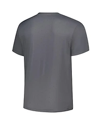 Adidas Men's Gray Indiana Hoosiers Dugout Coaches Adizero Notch Neck Pullover T-Shirt