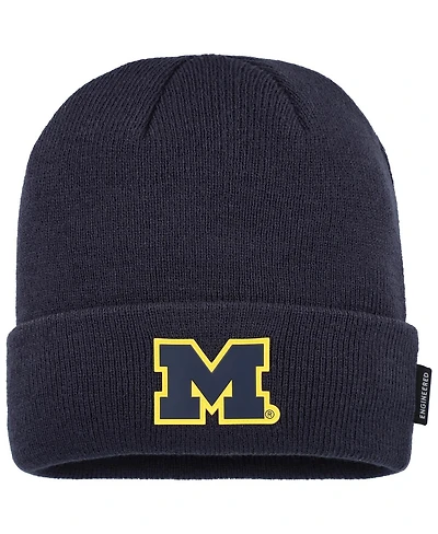 Nike Men's Navy Michigan Wolverines On-Field Standard Terra Cuffed Knit Hat