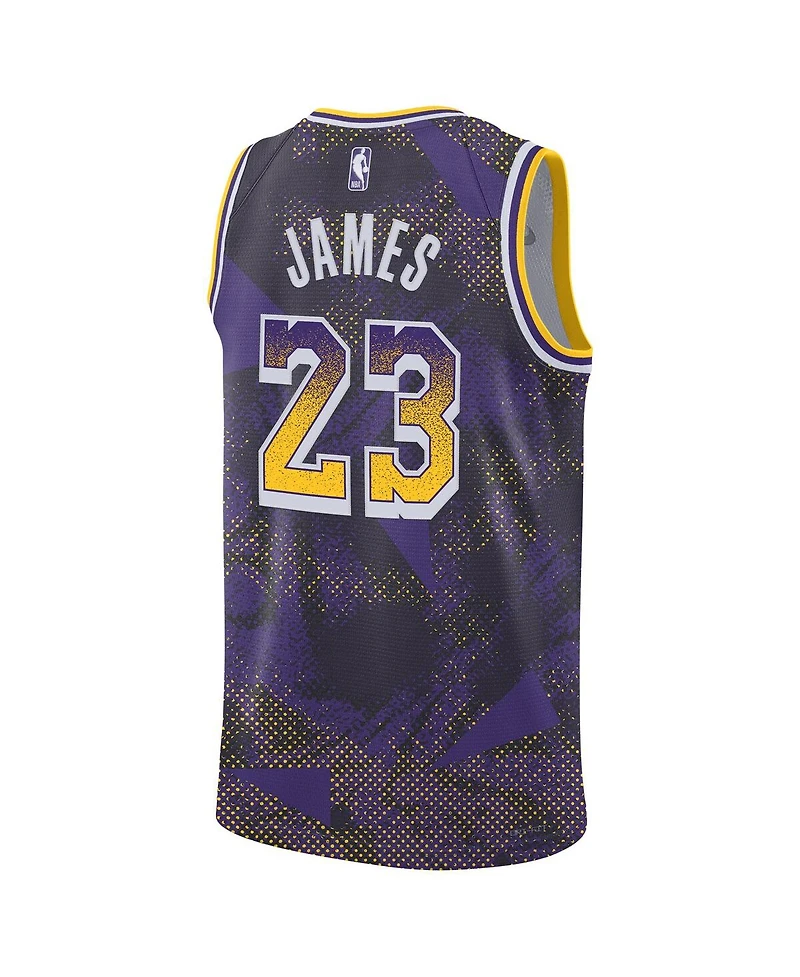 Nike Men's and Women's LeBron James Purple Los Angeles Lakers 2025 Select Series Swingman Player Jersey