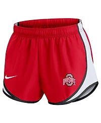 Nike Women's Red Ohio State Buckeyes Spring Break Tempo Performance Shorts