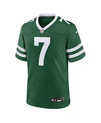 Nike Big Boys and Girls Justin Fields Legacy Green New York Jets Game Player Jersey