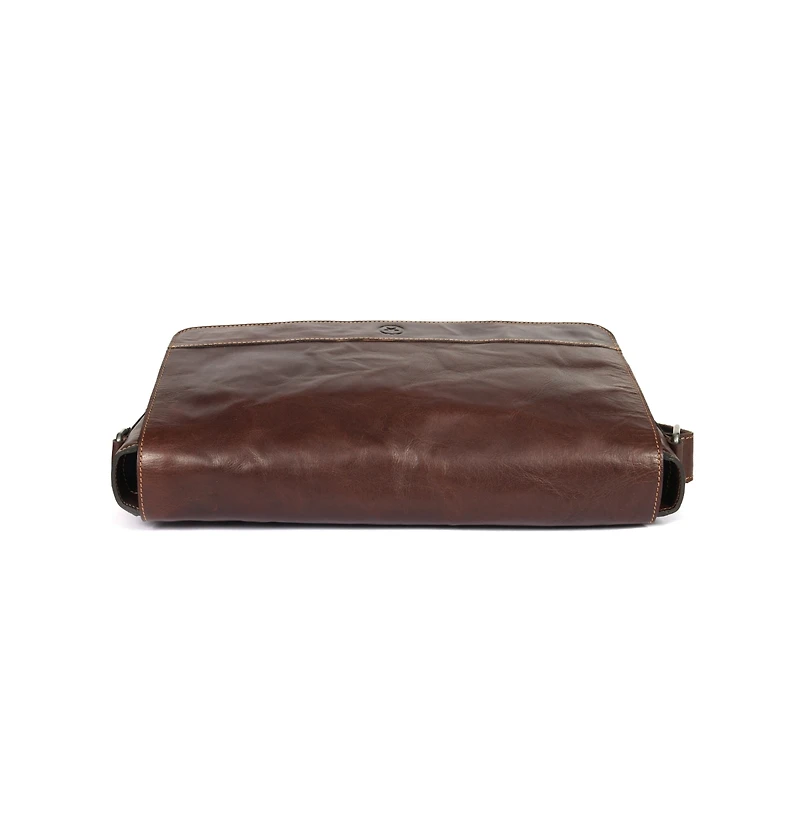 Polaris Leather Messenger Bag