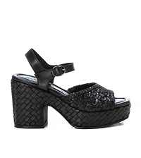 Carmela Leather Collection Women's Heeled Sandals By Xti