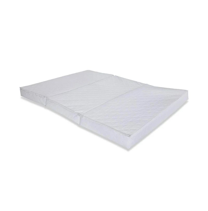 Multi-Use Waterproof Folding Portable Crib Mattress/Play Mat with Travel Carry Case, 1.5"