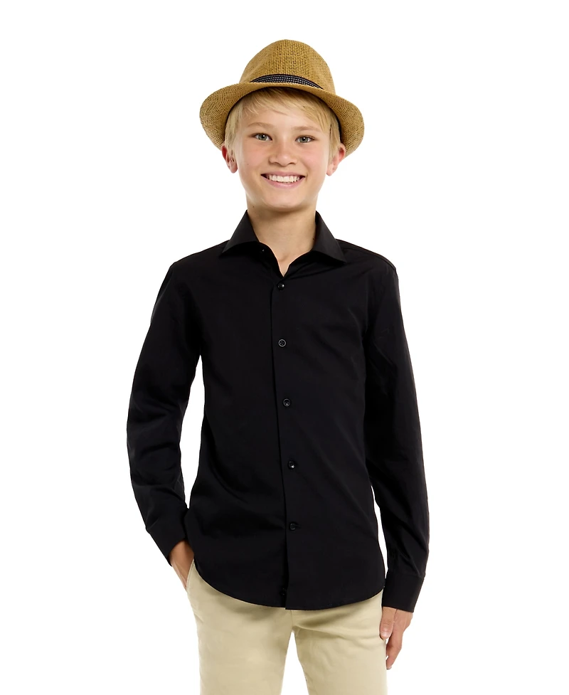 OppoSuits Big Boys Knight Solid Color Shirt