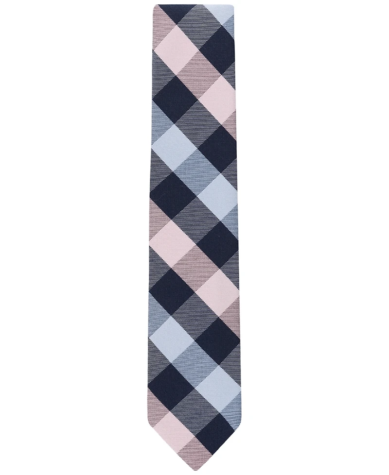 Tommy Hilfiger Men's Manor Buffalo Grid Tie