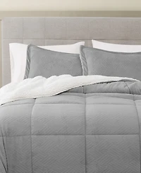Truly Soft Basket Carved Softness 2-Pc. Comforter Set, Twin/Twin Xl