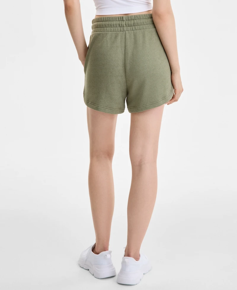 Id Ideology Women's Drawstring-Waist Dolphin-Hem Shorts, Exclusively at Macy's