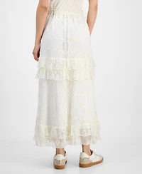 And Now This Women's Lace Tiered Maxi Skirt, Exclusively at Macy's