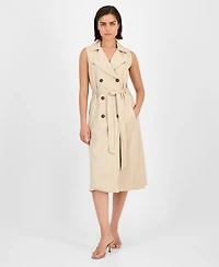julia jordan Women's Sleeveless A-line Jacket Dress