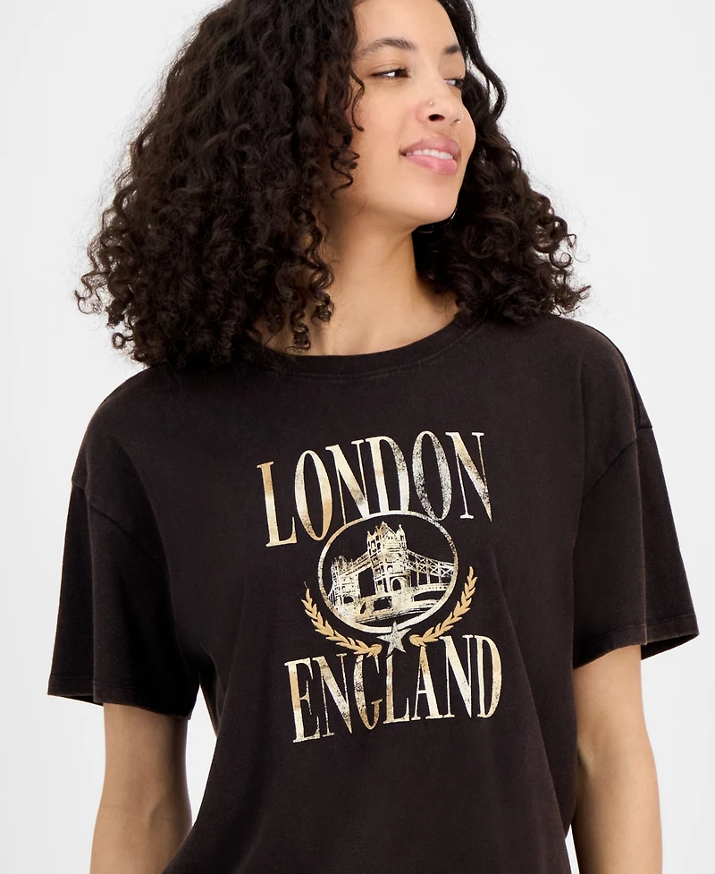 And Now This Women's London Graphic T-Shirt, Exclusively at Macy's