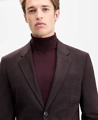 Hugo by Boss Men's Modern-Fit Plaid Suit Jacket