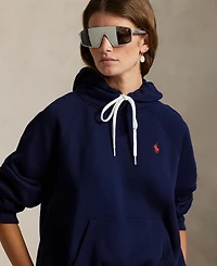 Polo Ralph Lauren Women's Shrunken Fit Fleece Hoodie Sweatshirt