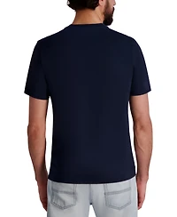 Karl Lagerfeld Paris Men's Core Short Sleeve Crewneck Logo T-Shirt