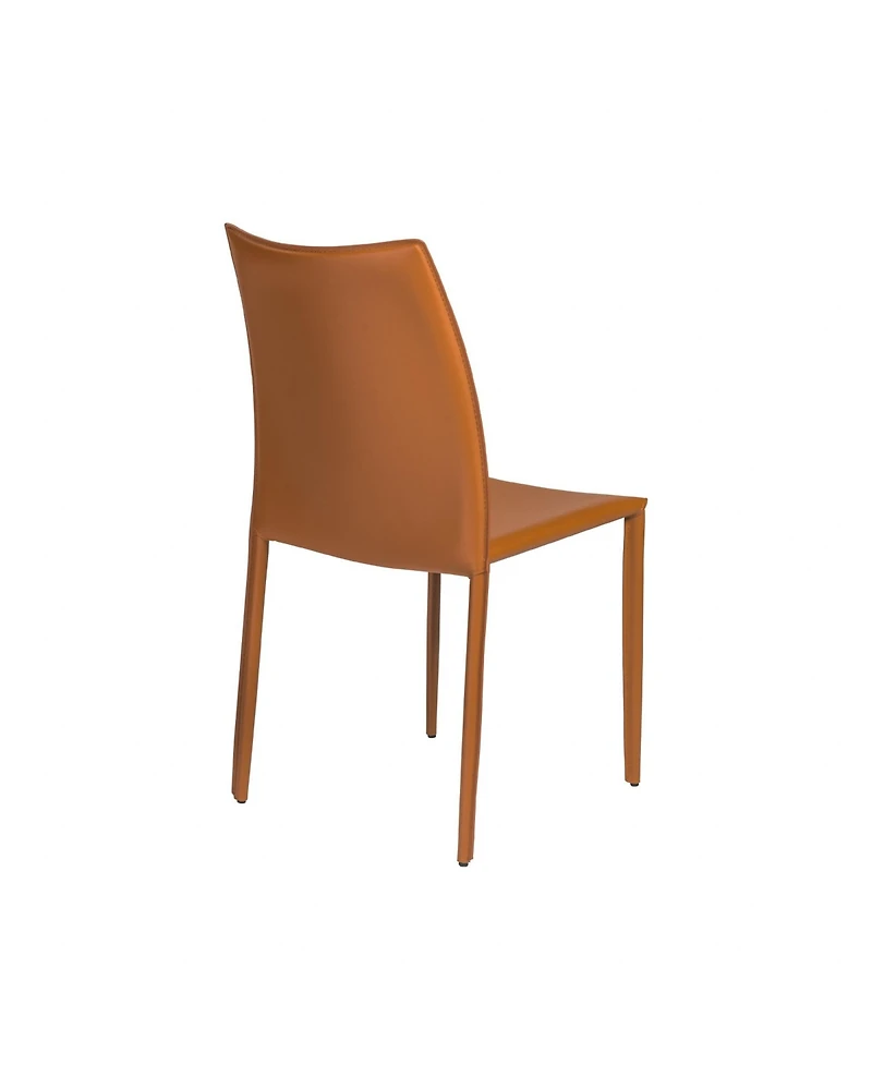 Set of 2 All Stacking Chairs for Dining Room Office or Event Seating