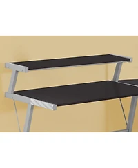 Contemporary L-Shaped Computer Desk for Gaming or Office – Large Worktop