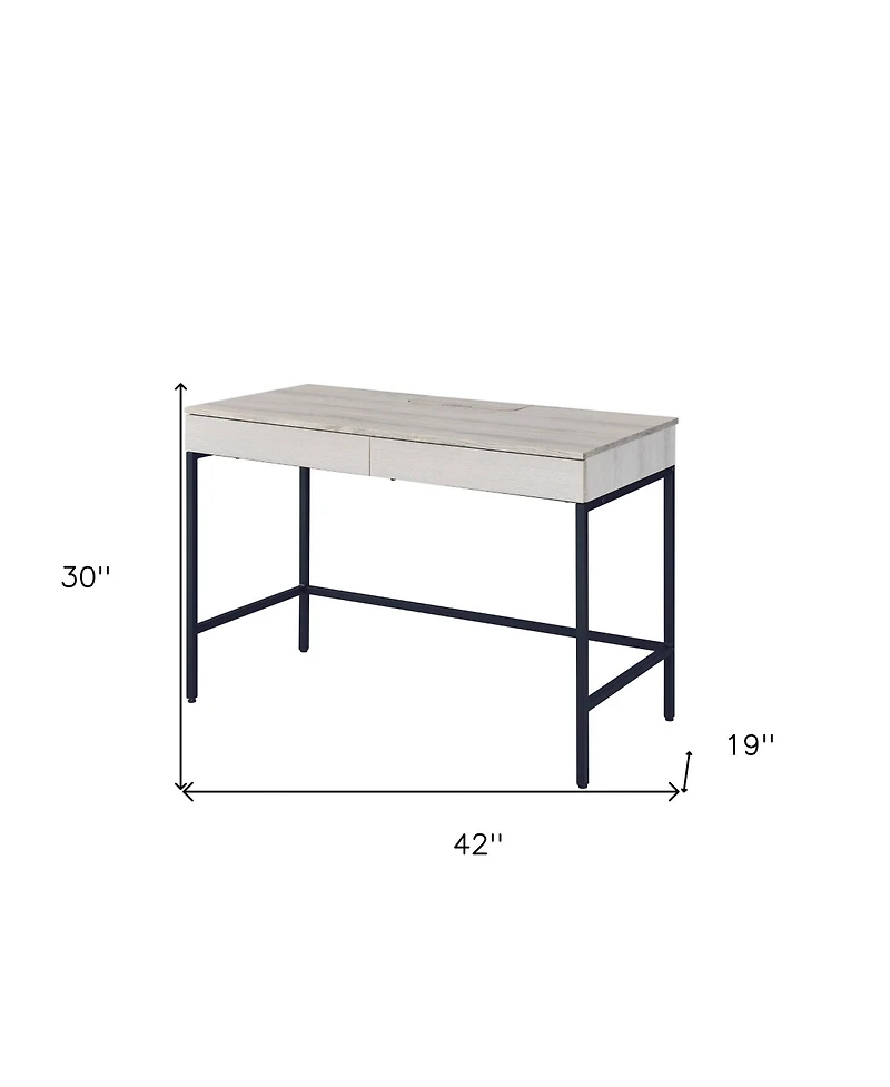 Elegant Writing Desk with Two Drawers – Practical Storage Solution