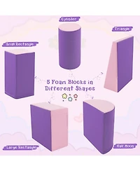 5-Piece Kids Climb and Crawl Activity Playset