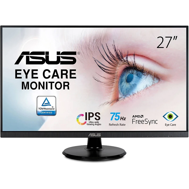 Asus VA27DQ 27" 16:9 Full Hd Ips Led Monitor, Built-In Speakers