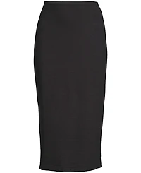 Lands' End Women's Starfish Side Zip Midi Skirt