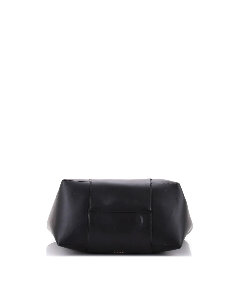 Pre-Owned Versace Medium Virtus Open Shopping Tote Leather