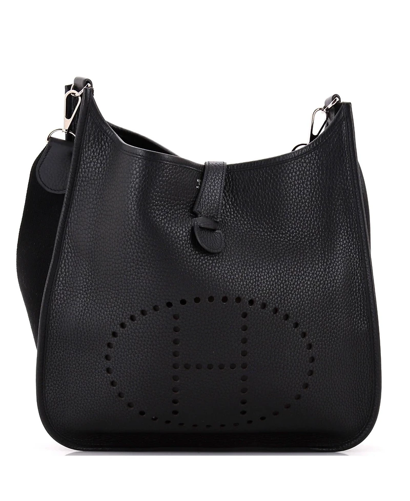 Pre-Owned Hermes Gm Evelyne Bag Gen I Clemence