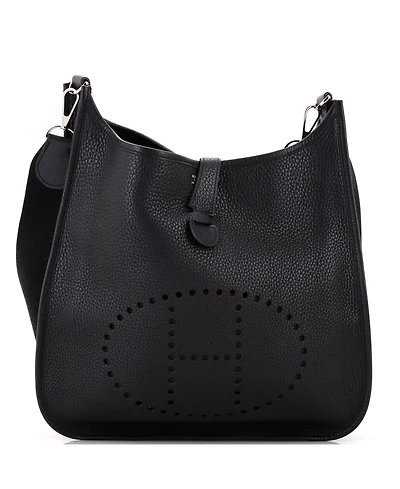 Pre-Owned Hermes Gm Evelyne Bag Gen I Clemence