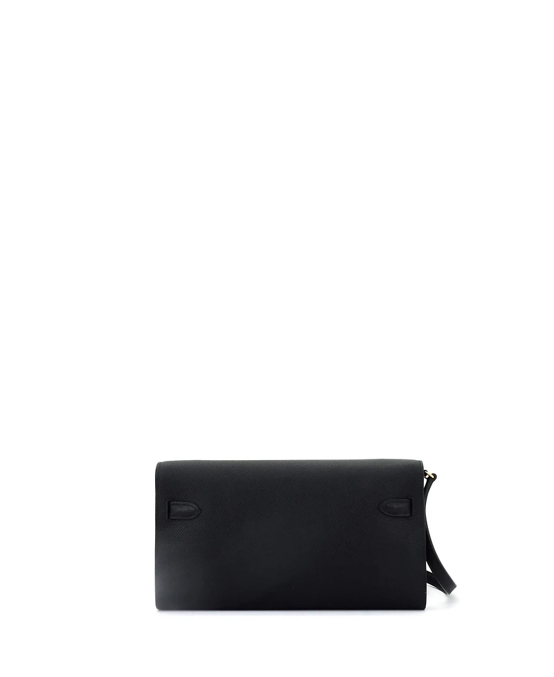 Pre-Owned Hermes Kelly To Go Wallet Epsom