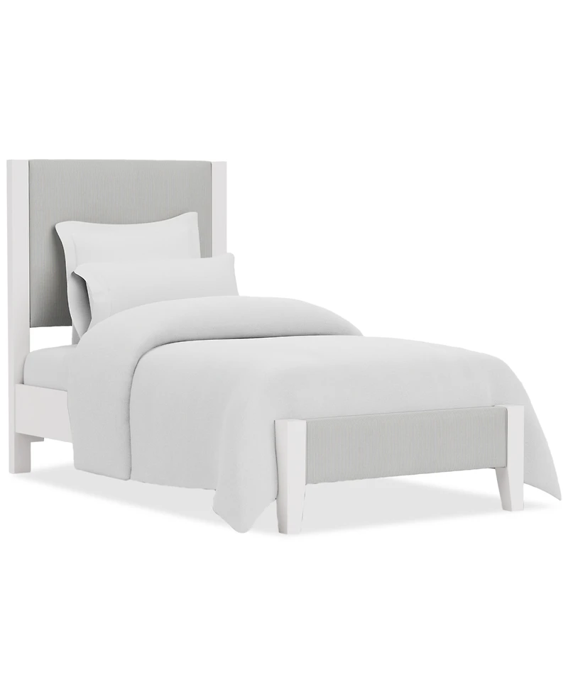 Catriona Twin Upholstered Bed, Created for Macy's