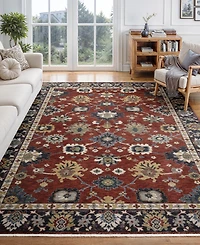 Oriental Weavers Eliana ELI12 6'7"x9'6" Area Rug