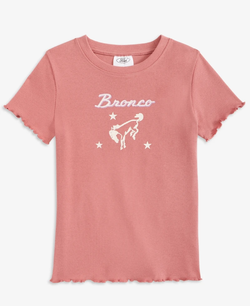 Grayson Threads Kids, The Label Girls 4-8 Ford Bronco Short-Sleeve T-Shirt