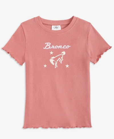 Grayson Threads Kids, The Label Girls 4-8 Ford Bronco Short-Sleeve T-Shirt