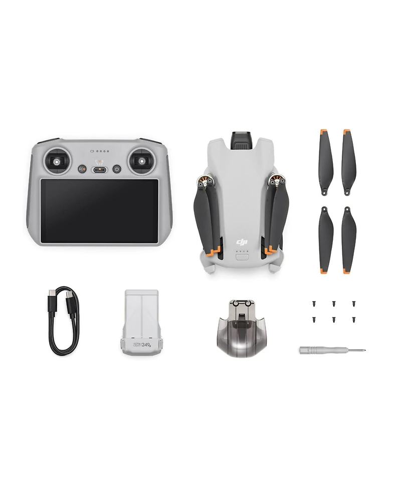 Dji Mini 3 Camera Drone with Dji Rc Remote Controller