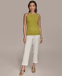 Donna Karan New York Women's Textured Knit Sleeveless Top