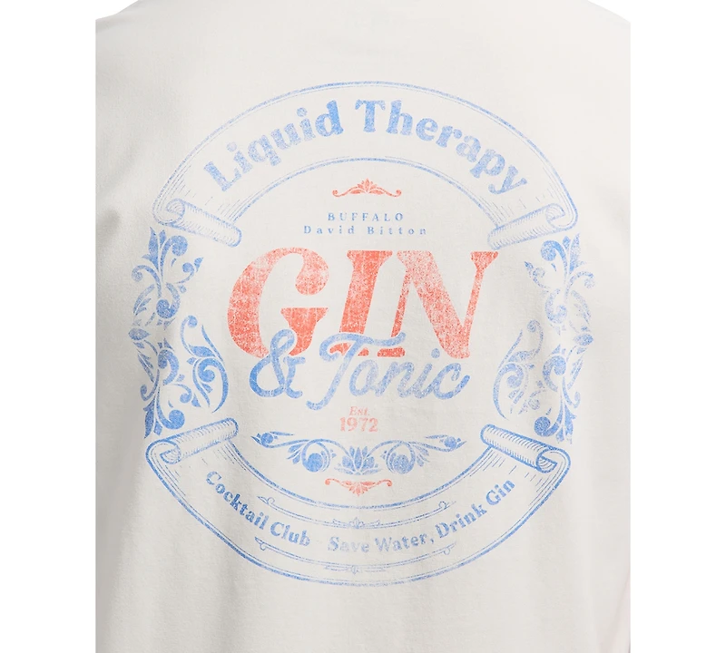 Men's Torpoint Short Sleeve Crewneck Gin & Tonic Graphic T-Shirt
