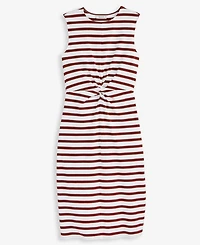 On 34th Women's Knot-Front Knit Midi Dress
